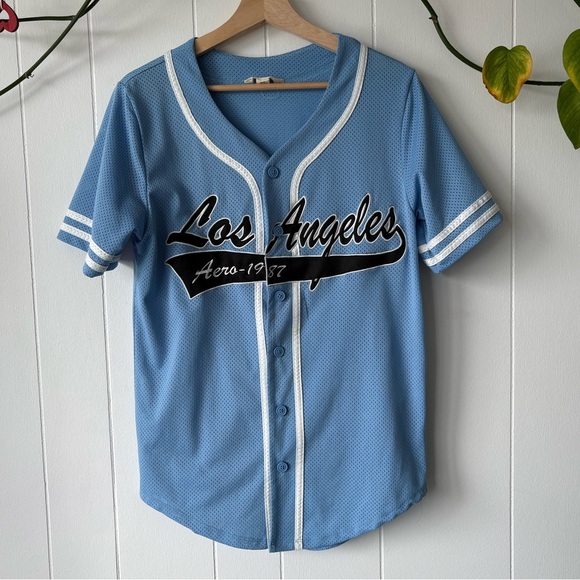 Aeropostale Blue and White Jersey | XS - Picture 1 of 4